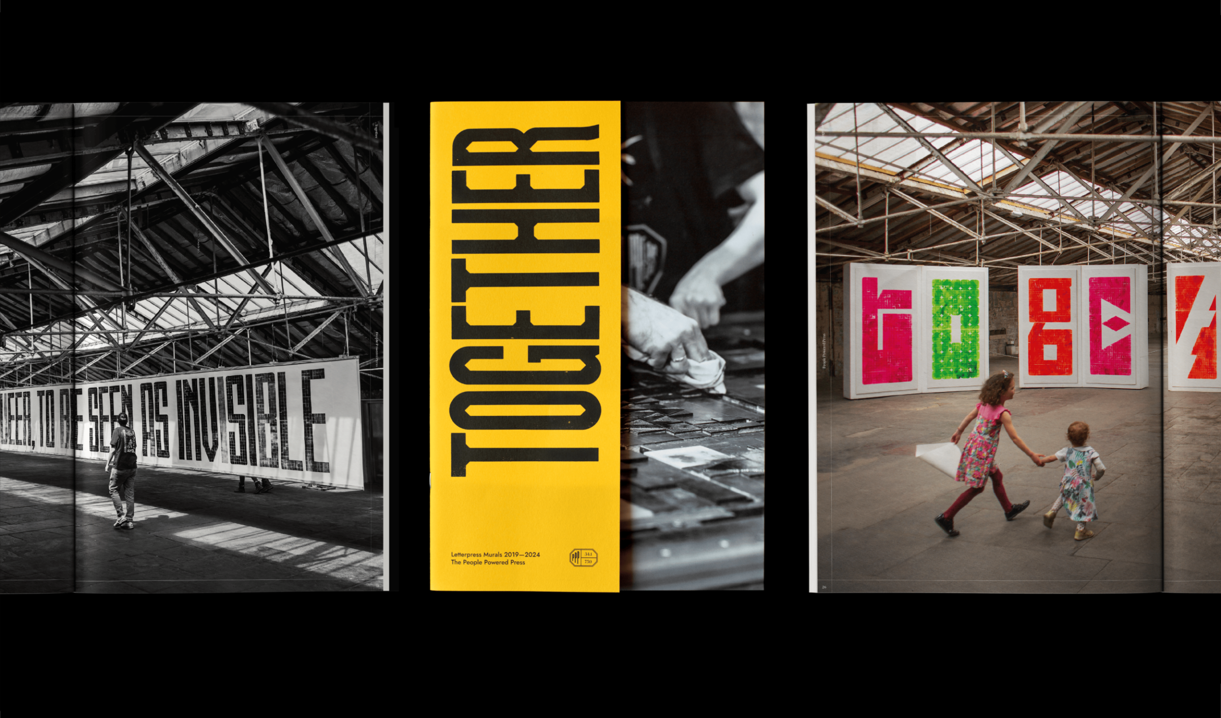 Together A New Book From Split And The People Powered Press Documents The Together Community Mural Project To Date Which Won A Graphite And Wood Pencil At The 2025 Dandad Awards